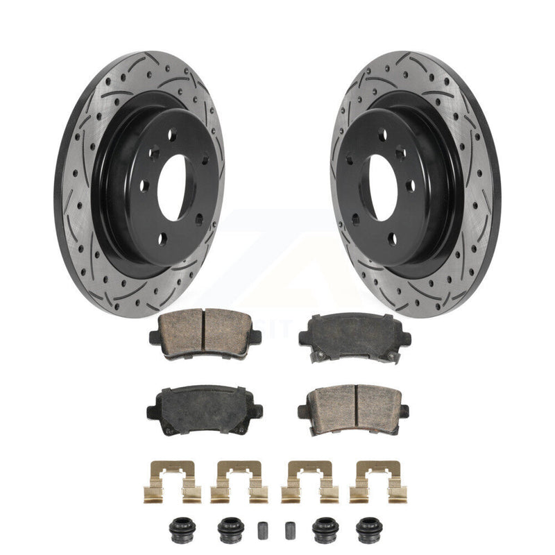 Transit Auto KDA-102917 Disc Brake Kit for 2016 Chevrolet Malibu - Rear product image
