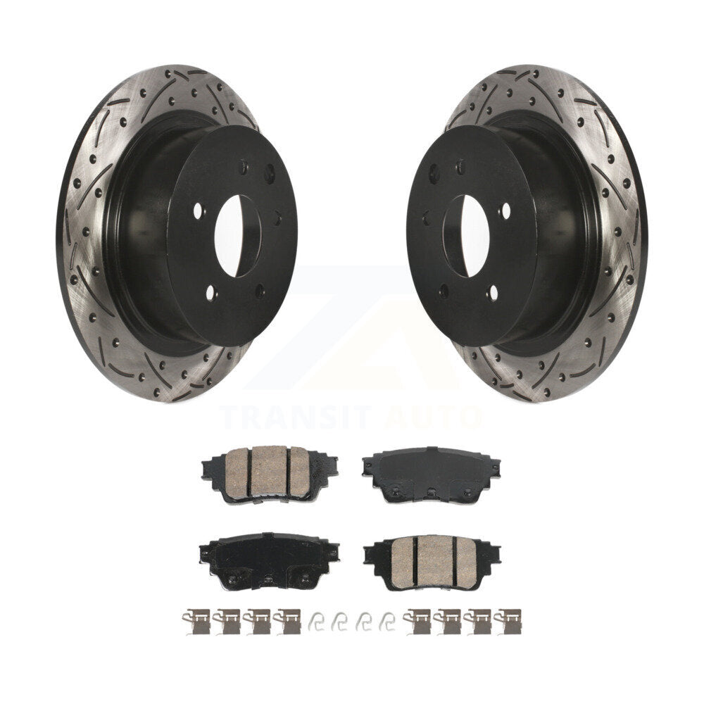 Transit Auto KDA-102919 Disc Brake Kit for 2019-2020 Nissan Altima - Rear product image