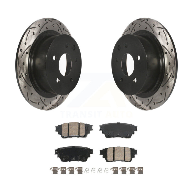 Transit Auto KDA-102919 Disc Brake Kit for 2019-2020 Nissan Altima - Rear product image