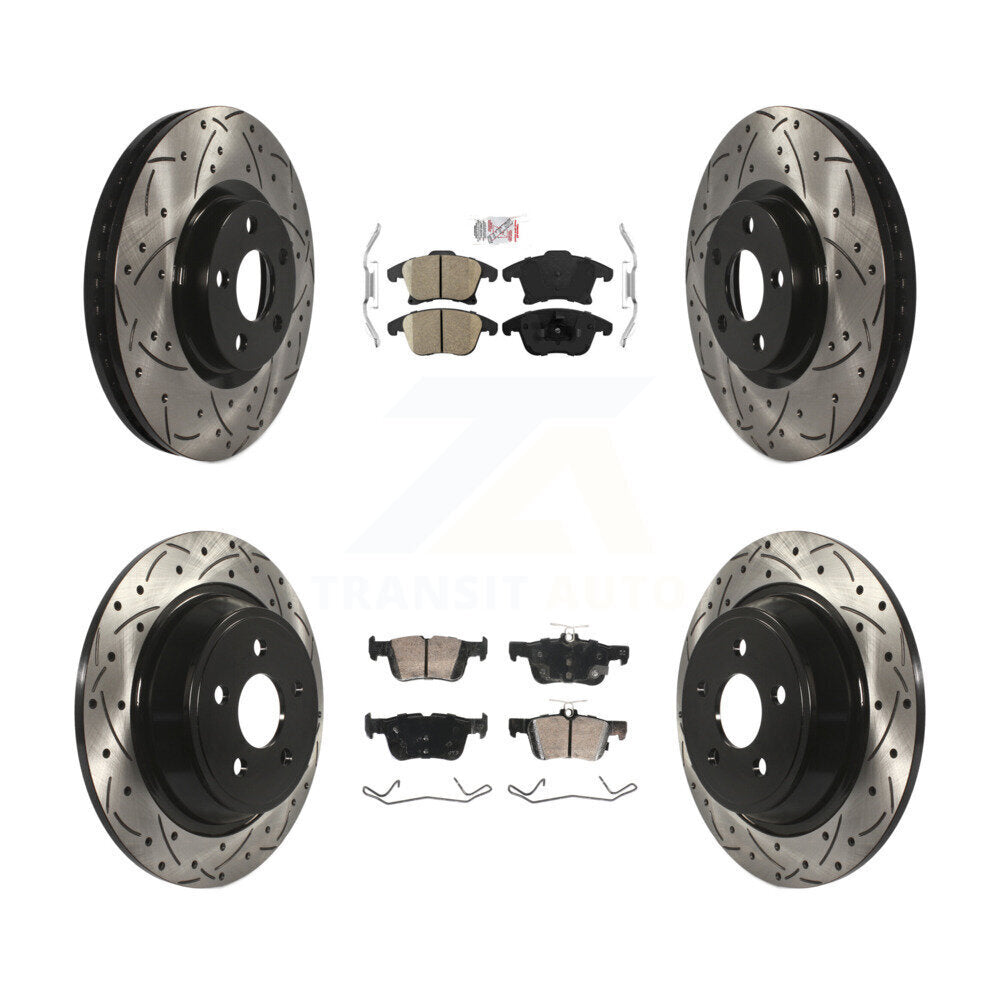 Transit Auto KDA-102937 Disc Brake Kit for 2019-2020 Ford Police Responder Hybrid - Front and Rear product image