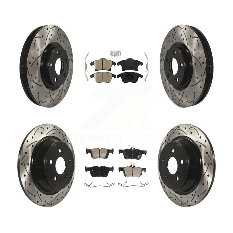 Transit Auto KDA-102937 Disc Brake Kit for 2019-2020 Ford Police Responder Hybrid - Front and Rear product image
