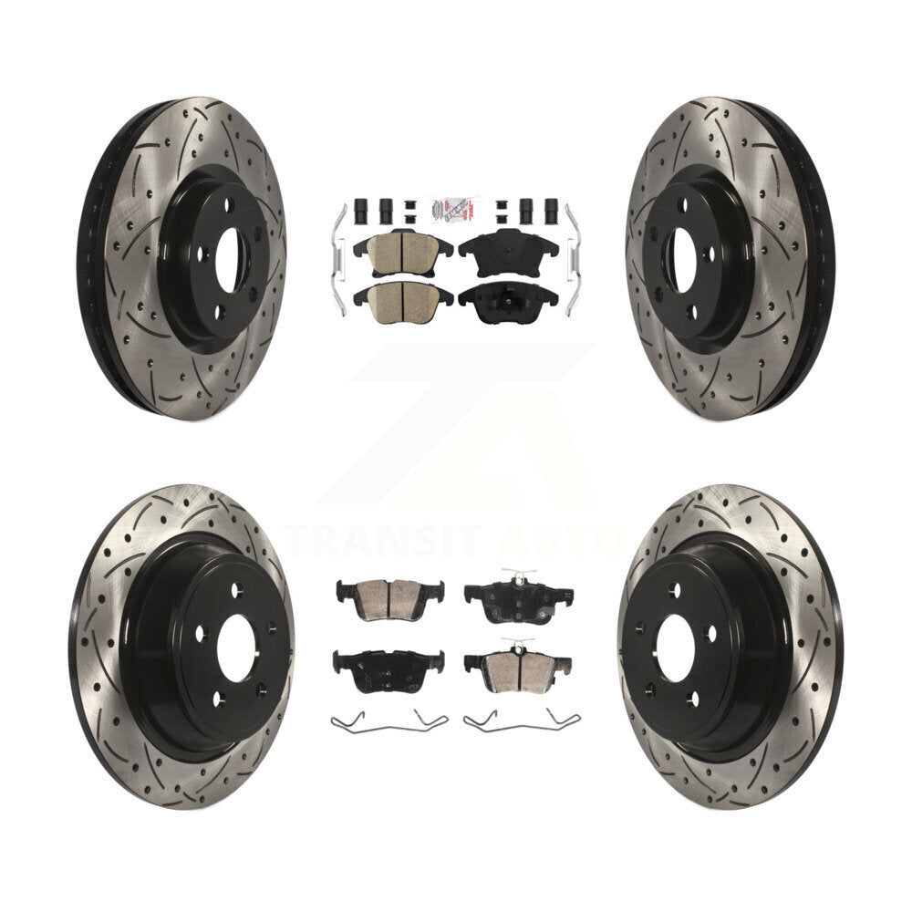 Transit Auto KDA-102938 Disc Brake Kit for 2019-2020 Ford Police Responder Hybrid - Front and Rear product image