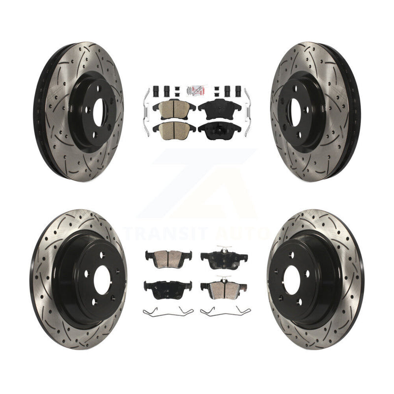 Transit Auto KDA-102938 Disc Brake Kit for 2019-2020 Ford Police Responder Hybrid - Front and Rear product image