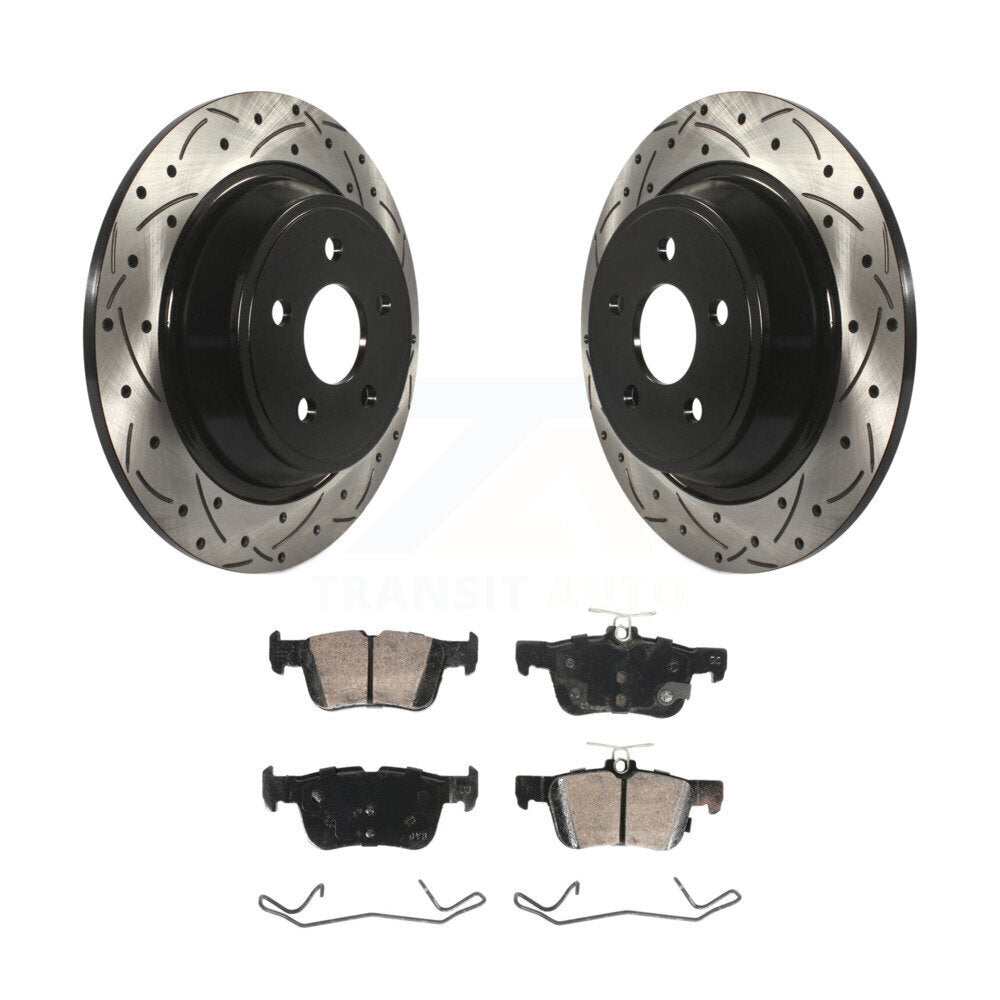 Transit Auto KDA-102944 Disc Brake Kit for 2019-2020 Ford Police Responder Hybrid - Rear product image