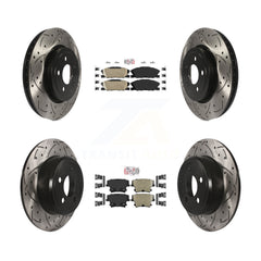 Transit Auto KDA-102946 Disc Brake Kit for 2015-2018 Dodge Charger - Front and Rear product image