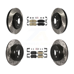 Transit Auto KDA-102949 Disc Brake Kit for 2015-2018 Dodge Charger - Front and Rear product image
