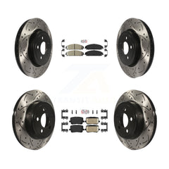 Transit Auto KDA-102954 Disc Brake Kit for 2017-2018 Dodge Charger - Front and Rear product image