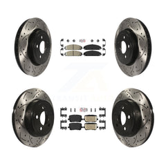 Transit Auto KDA-102955 Disc Brake Kit for 2017-2018 Dodge Charger - Front and Rear product image
