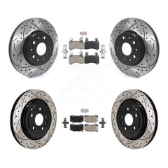 Transit Auto KDA-102956 Disc Brake Kit for 2016 Chevrolet Camaro - Front and Rear product image