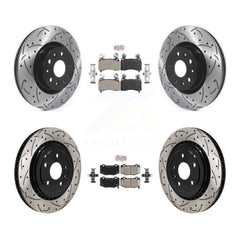 Transit Auto KDA-102957 Disc Brake Kit for 2016 Chevrolet Camaro - Front and Rear product image