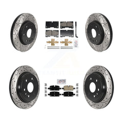 Transit Auto KDA-102958 Disc Brake Kit for 2020-2024 Chevrolet Silverado 1500 LTD, GMC Sierra 1500 Limited, Cadillac Escalade & more - Front and Rear product image