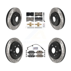 Transit Auto KDA-102959 Disc Brake Kit for 2020-2024 Chevrolet Silverado 1500 LTD, GMC Sierra 1500 Limited, Cadillac Escalade & more - Front and Rear product image