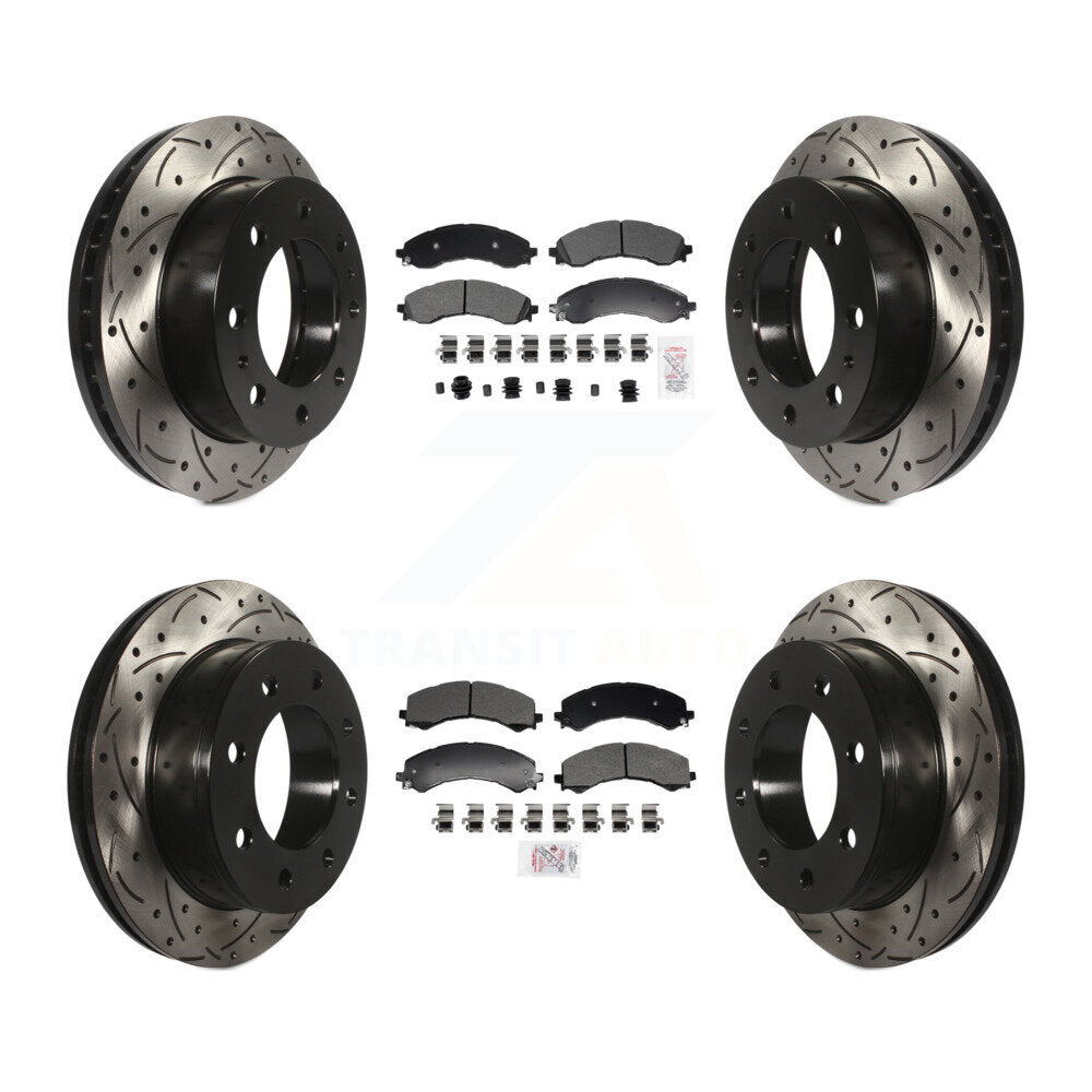 Transit Auto KDA-102964 Disc Brake Kit for 2021-2024 Chevrolet Express 2500, GMC Savana 2500 - Front and Rear product image