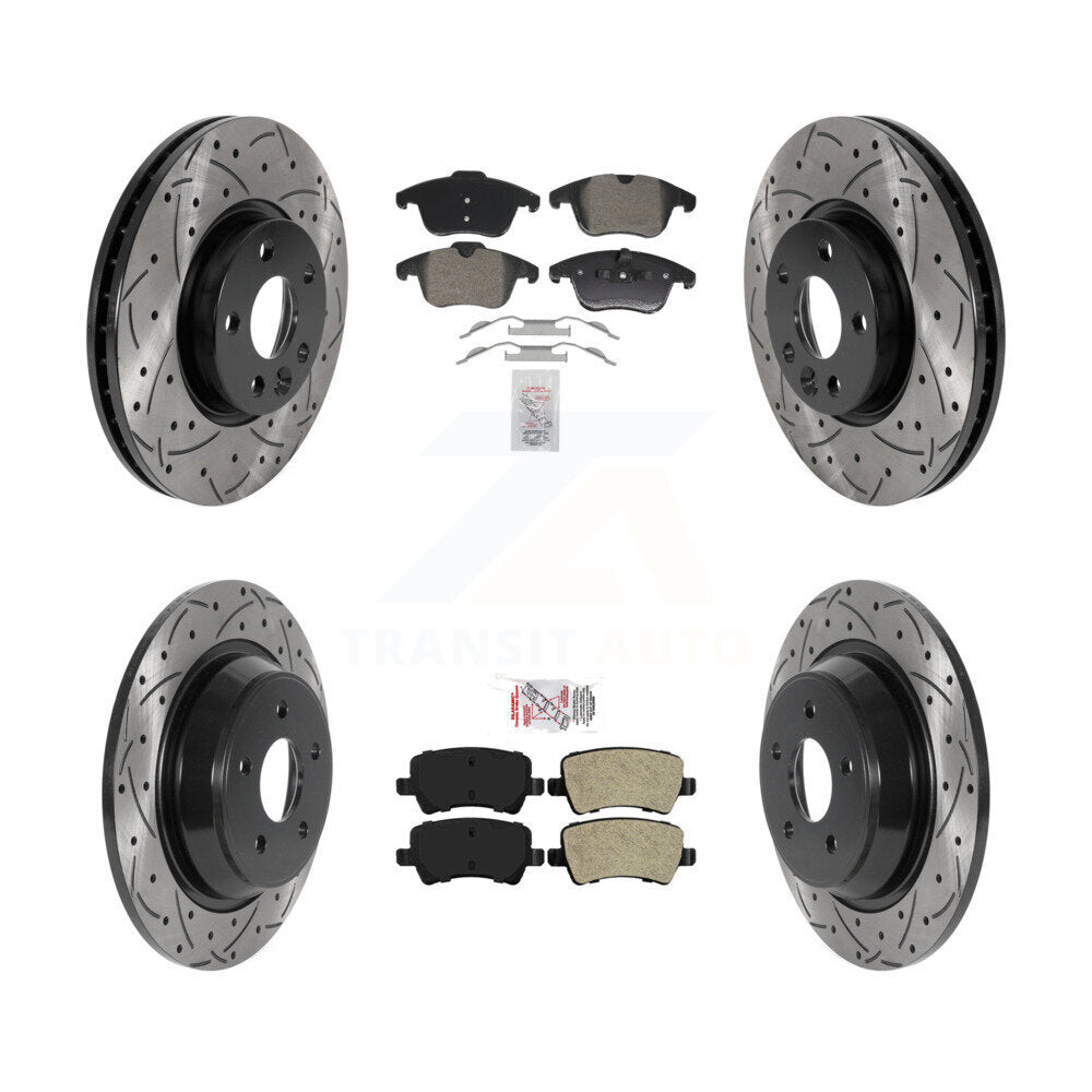 Transit Auto KDA-102966 Disc Brake Kit for 2012-2015 Land Rover Range Rover Evoque - Front and Rear product image