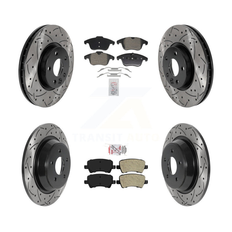 Transit Auto KDA-102966 Disc Brake Kit for 2012-2015 Land Rover Range Rover Evoque - Front and Rear product image