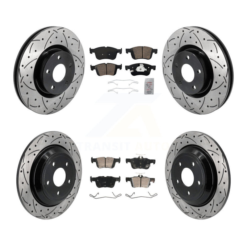 Transit Auto KDA-102970 Disc Brake Kit for 2020-2023 Ford Bronco Sport, Lincoln Corsair, Ford Escape - Front and Rear product image