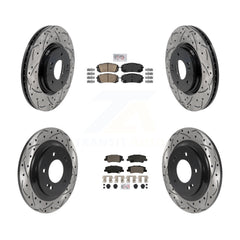 Transit Auto KDA-102973 Disc Brake Kit for 2020-2025 Hyundai Sonata, Kia Niro EV, Kia K5 - Front and Rear product image