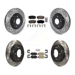 Transit Auto KDA-102974 Disc Brake Kit for 2017-2019 Kia Soul - Front and Rear product image