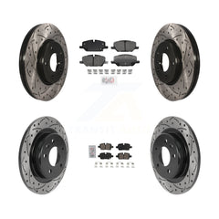 Transit Auto KDA-102975 Disc Brake Kit for 2022-2023 GMC Terrain - Front and Rear product image