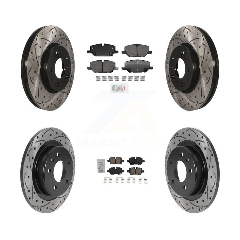Transit Auto KDA-102975 Disc Brake Kit for 2022-2023 GMC Terrain - Front and Rear product image