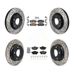 Transit Auto KDA-102976 Disc Brake Kit for 2020-2023 Nissan Sentra - Front and Rear product image