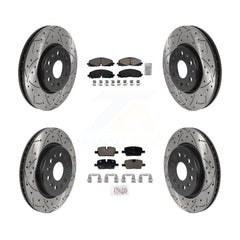 Transit Auto KDA-102977 Disc Brake Kit for 2020-2024 Buick Enclave, Chevrolet Blazer, Chevrolet Traverse & more - Front and Rear product image