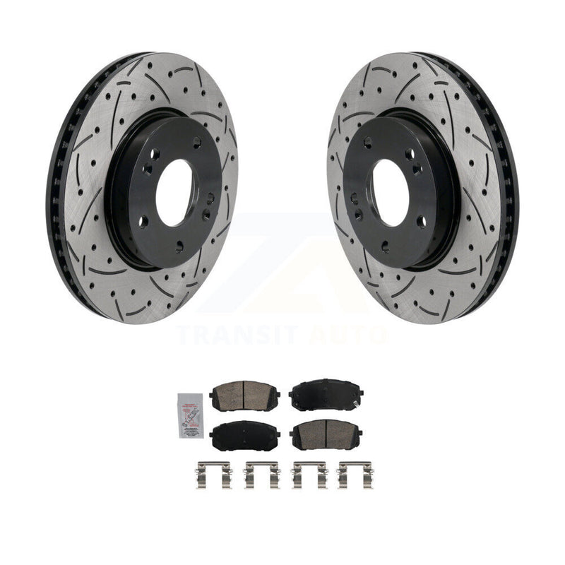 Transit Auto KDA-102983 Disc Brake Kit for 2021-2023 Hyundai Elantra - Front product image