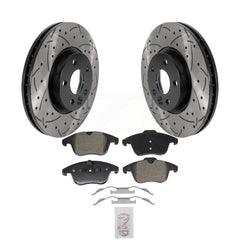 Transit Auto KDA-102987 Disc Brake Kit for 2007-2020 Volvo S60, Volvo V60, Land Rover Range Rover Evoque & more - Front product image