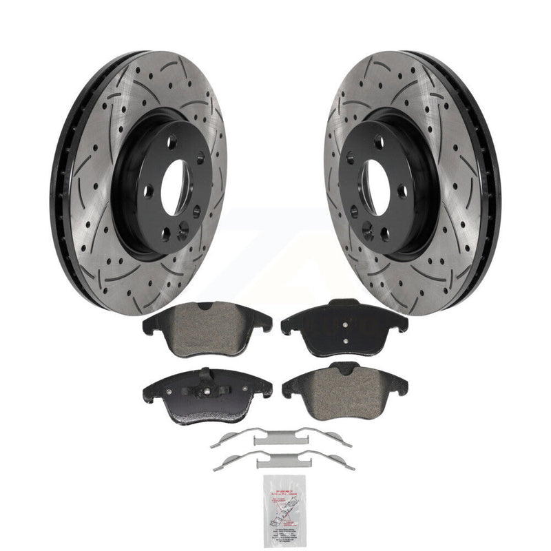 Transit Auto KDA-102987 Disc Brake Kit for 2007-2020 Volvo S60, Volvo V60, Land Rover Range Rover Evoque & more - Front product image