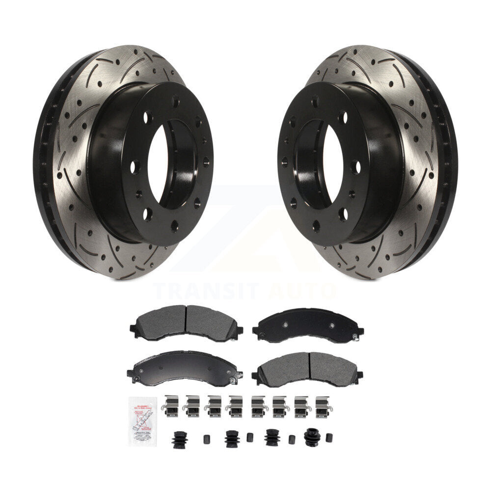 Transit Auto KDA-102988 Disc Brake Kit for 2021-2024 Chevrolet Express 2500, Chevrolet Express 3500, GMC Savana 2500 & more - Front product image