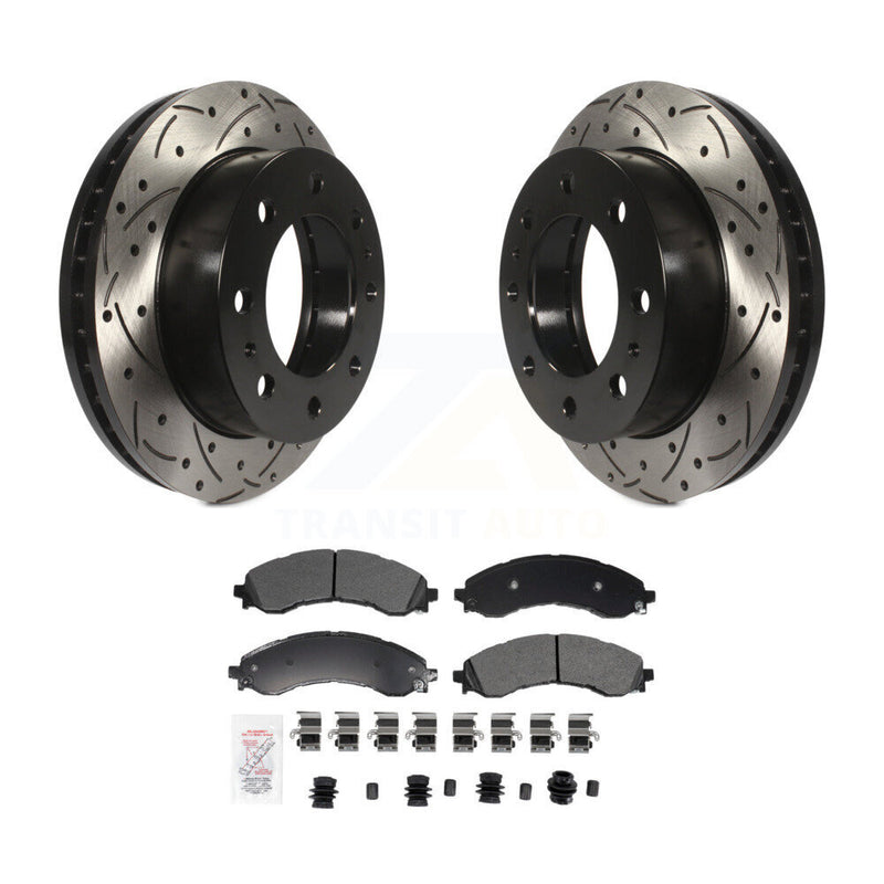 Transit Auto KDA-102988 Disc Brake Kit for 2021-2024 Chevrolet Express 2500, Chevrolet Express 3500, GMC Savana 2500 & more - Front product image
