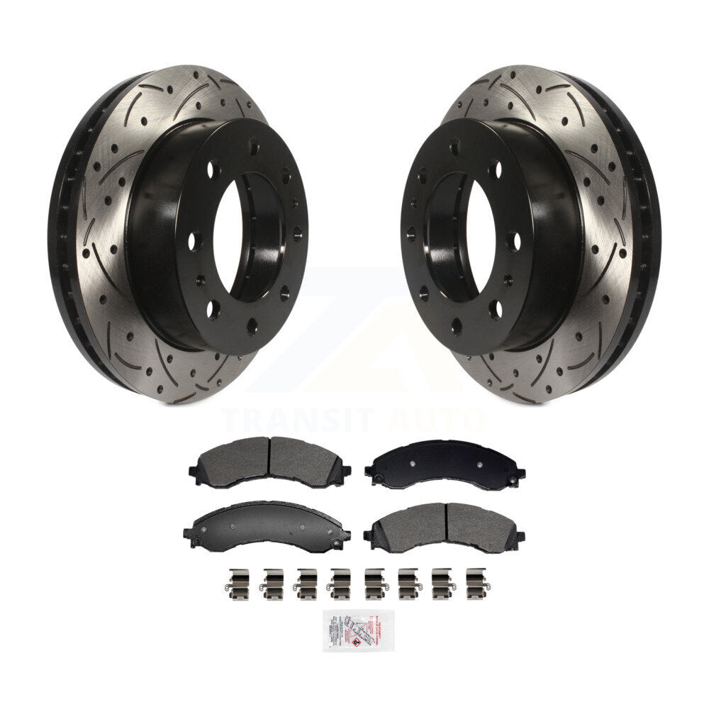 Transit Auto KDA-102989 Disc Brake Kit for 2021-2024 Chevrolet Express 2500, Chevrolet Express 3500, GMC Savana 2500 & more - Front product image