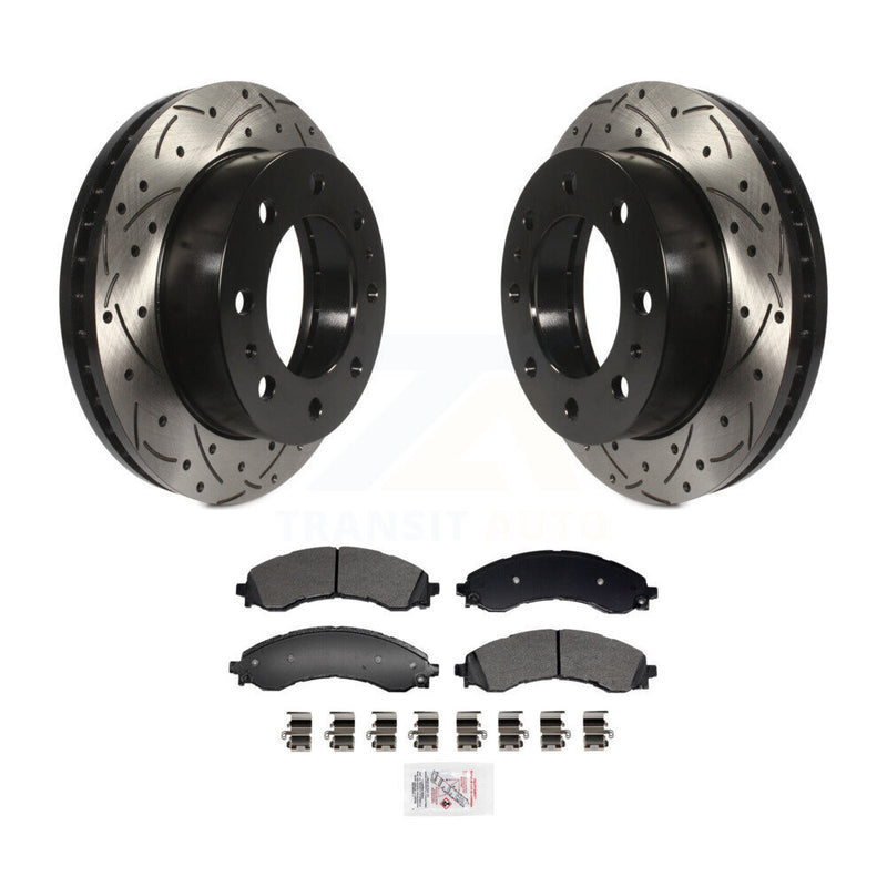 Transit Auto KDA-102989 Disc Brake Kit for 2021-2024 Chevrolet Express 2500, Chevrolet Express 3500, GMC Savana 2500 & more - Front product image
