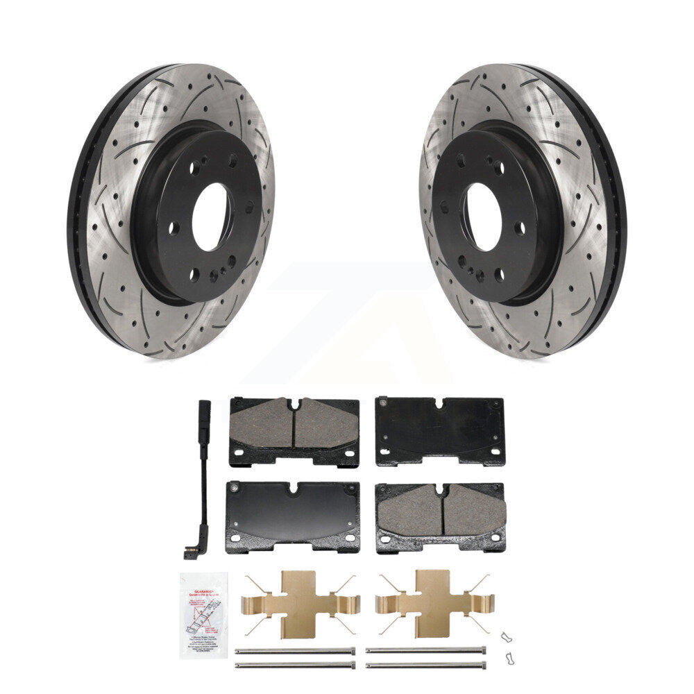 Transit Auto KDA-102990 Disc Brake Kit for 2019-2024 Chevrolet Silverado 1500 LTD, GMC Sierra 1500 Limited, Cadillac Escalade & more - Front product image