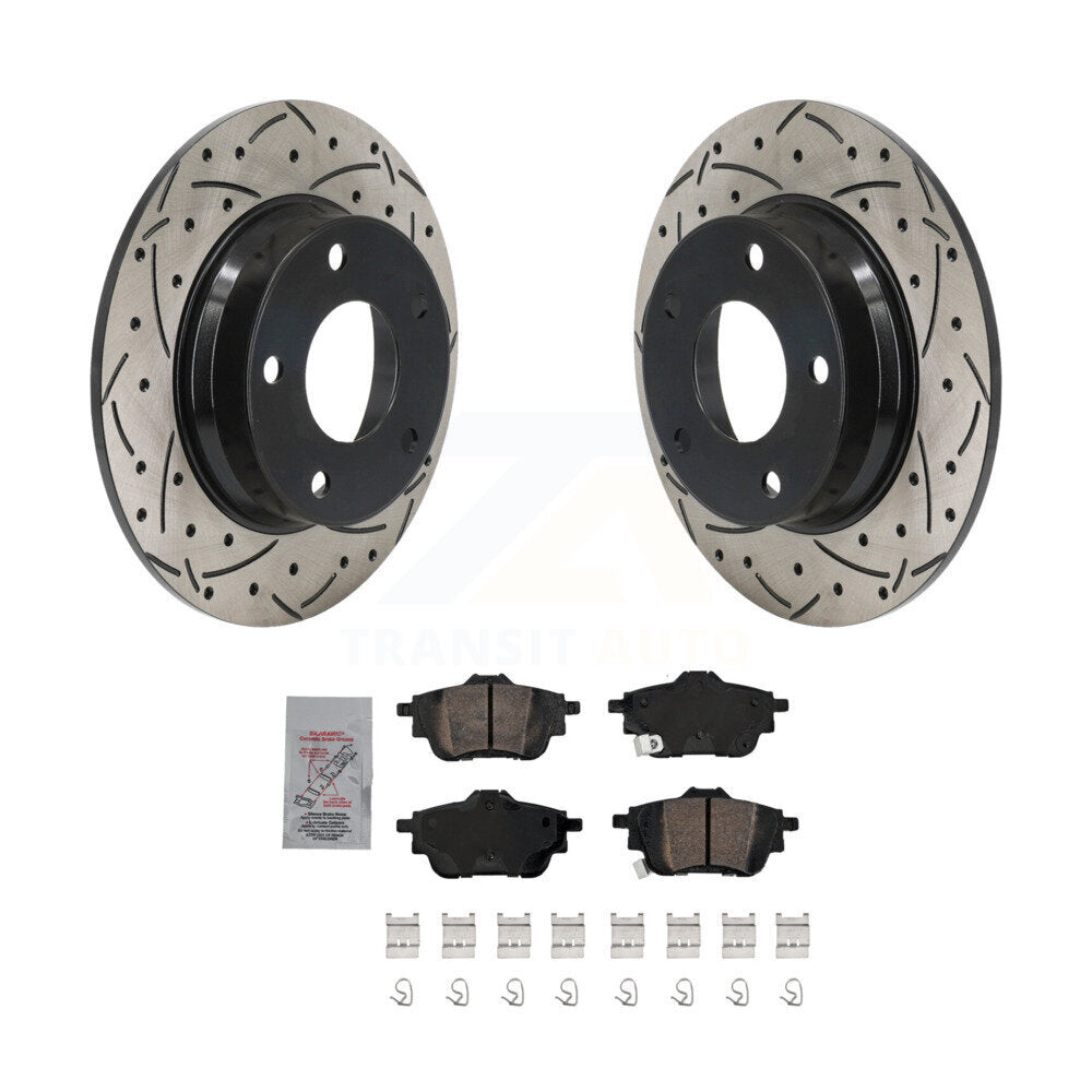 Transit Auto KDA-102993 Disc Brake Kit for 2020-2023 Nissan Sentra - Rear product image