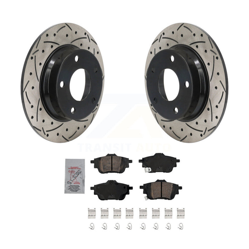 Transit Auto KDA-102993 Disc Brake Kit for 2020-2023 Nissan Sentra - Rear product image