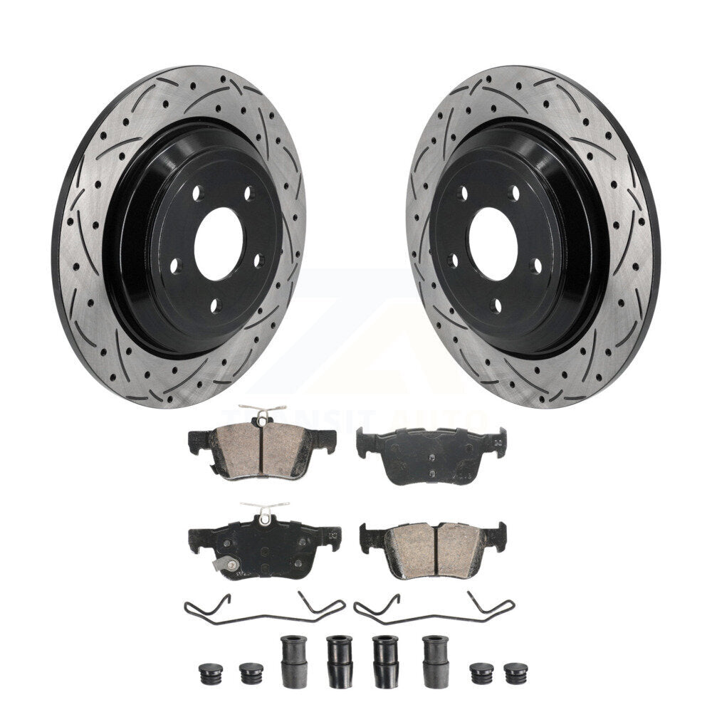 Transit Auto KDA-102994 Disc Brake Kit for 2020-2023 Ford Bronco Sport, Ford Escape, Lincoln Corsair - Rear product image
