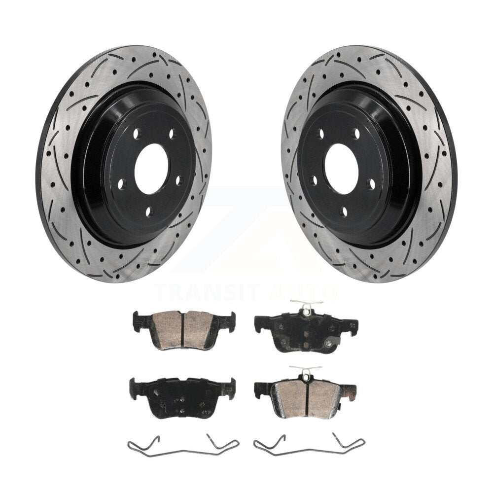 Transit Auto KDA-102995 Disc Brake Kit for 2020-2023 Ford Bronco Sport, Ford Escape, Lincoln Corsair - Rear product image