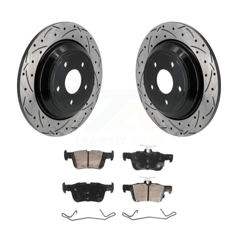 Transit Auto KDA-102995 Disc Brake Kit for 2020-2023 Ford Bronco Sport, Ford Escape, Lincoln Corsair - Rear product image