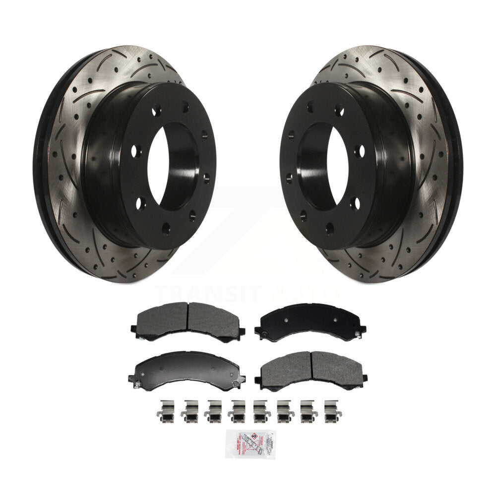 Transit Auto KDA-102997 Disc Brake Kit for 2021-2024 Chevrolet Express 2500, GMC Savana 2500 - Rear product image