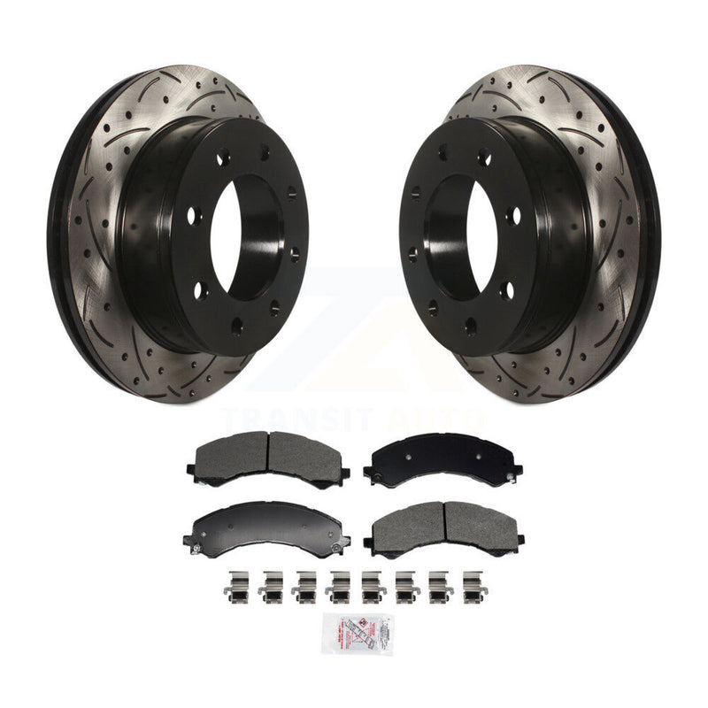 Transit Auto KDA-102997 Disc Brake Kit for 2021-2024 Chevrolet Express 2500, GMC Savana 2500 - Rear product image