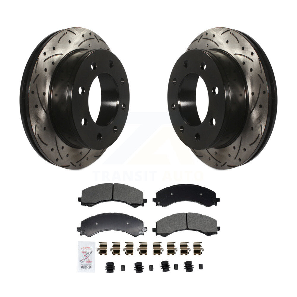 Transit Auto KDA-102998 Disc Brake Kit for 2021-2024 Chevrolet Express 2500, GMC Savana 2500 - Rear product image