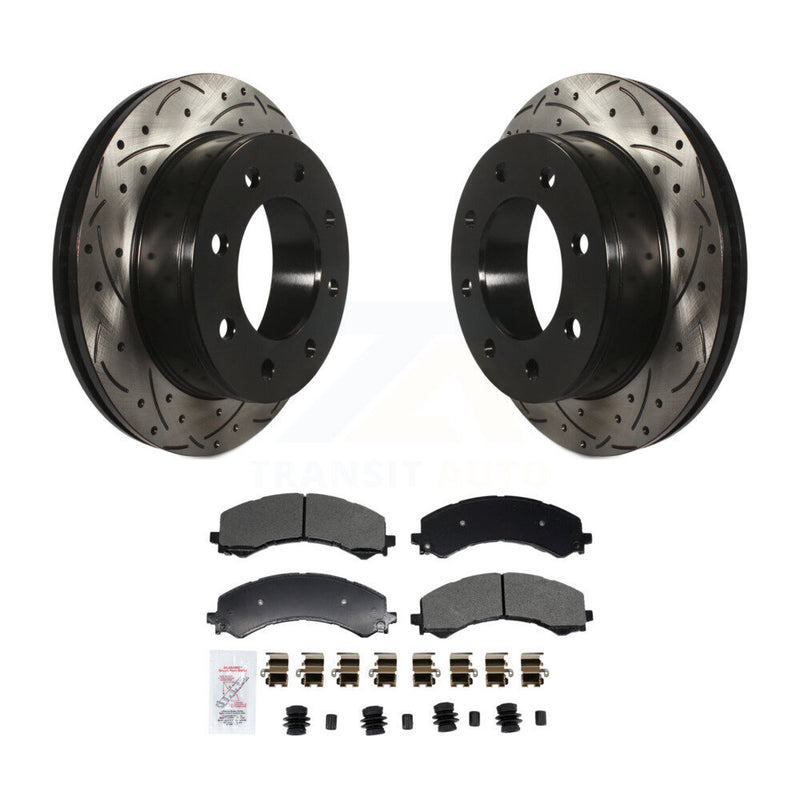 Transit Auto KDA-102998 Disc Brake Kit for 2021-2024 Chevrolet Express 2500, GMC Savana 2500 - Rear product image