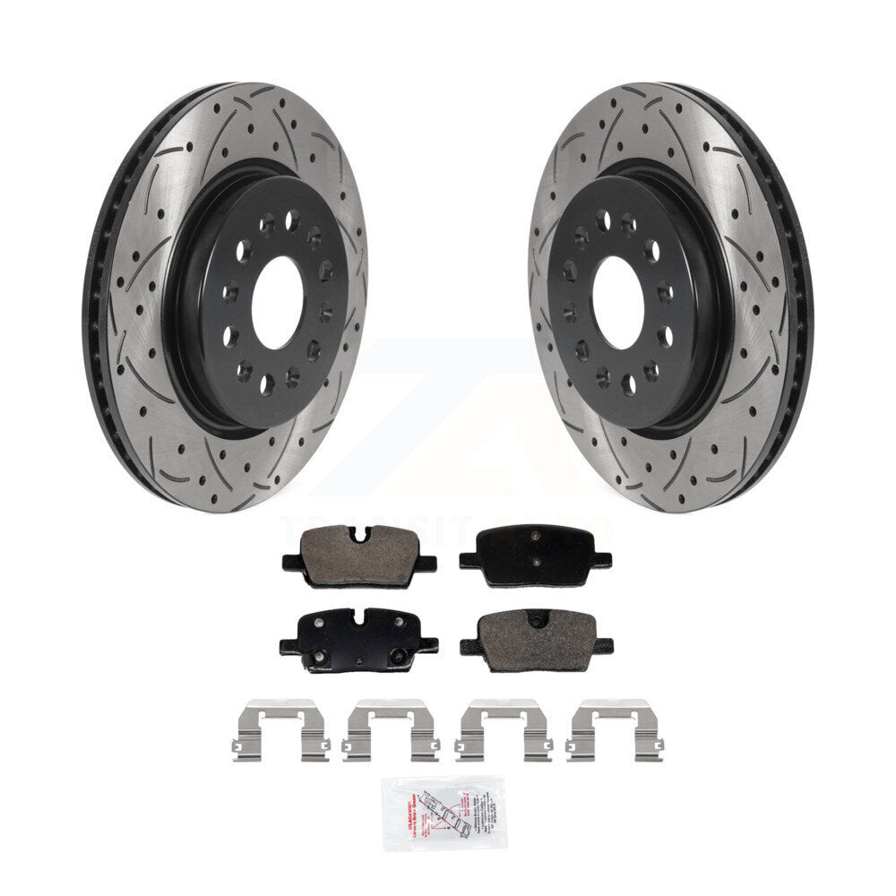 Transit Auto KDA-103000 Disc Brake Kit for 2020-2025 Chevrolet Equinox EV, Cadillac XT5, Cadillac XT6 & more - Rear product image
