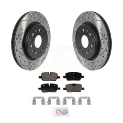 Transit Auto KDA-103000 Disc Brake Kit for 2020-2025 Chevrolet Equinox EV, Cadillac XT5, Cadillac XT6 & more - Rear product image