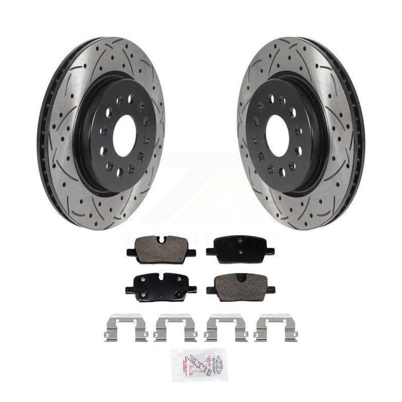 Transit Auto KDA-103000 Disc Brake Kit for 2020-2025 Chevrolet Equinox EV, Cadillac XT5, Cadillac XT6 & more - Rear product image