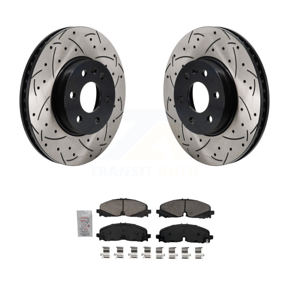Transit Auto KDA-103004 Disc Brake Kit for 2021-2022 Chevrolet Colorado, GMC Canyon - Front product image