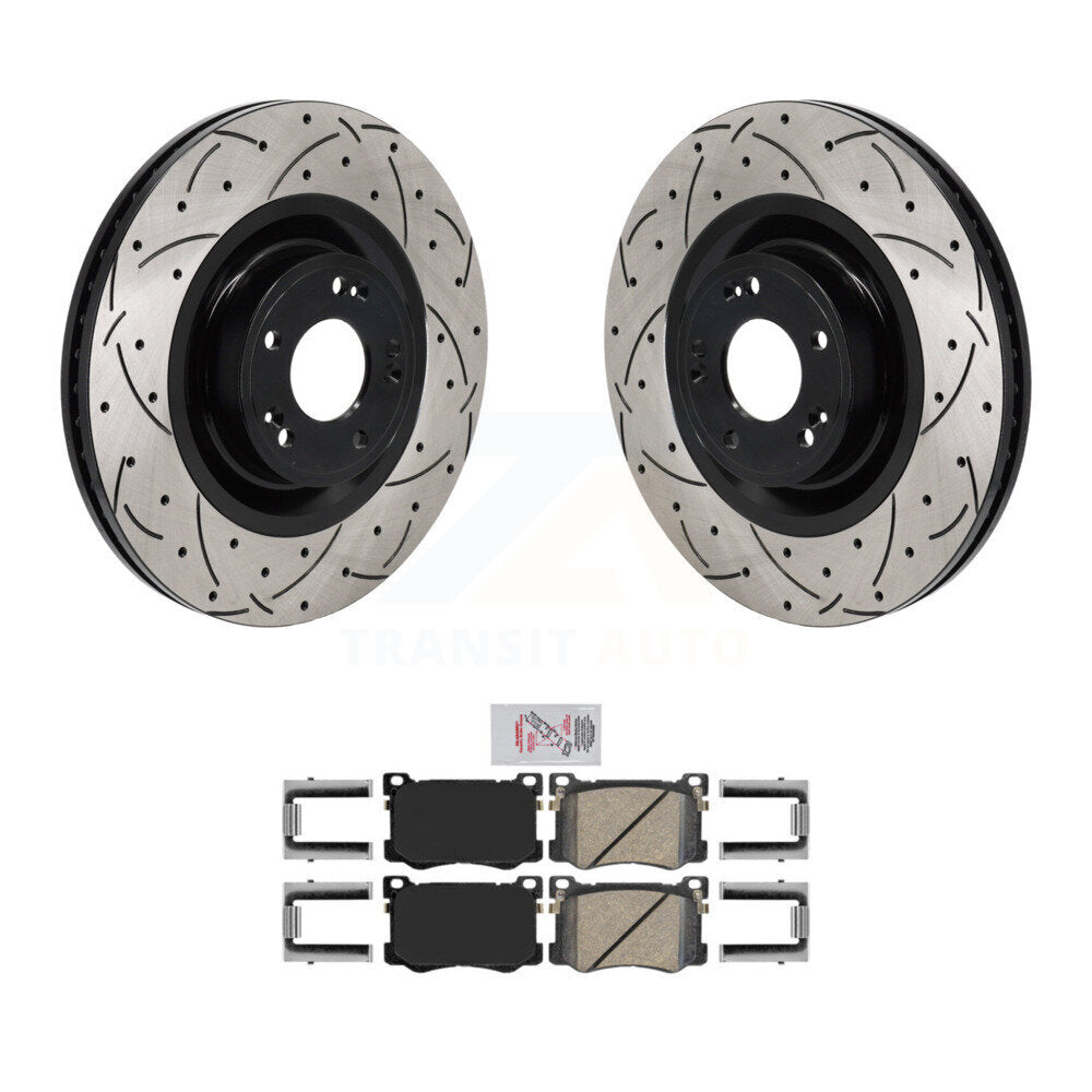 Transit Auto KDA-103007 Disc Brake Kit for 2015-2017 Genesis G80, Hyundai Genesis - Front product image