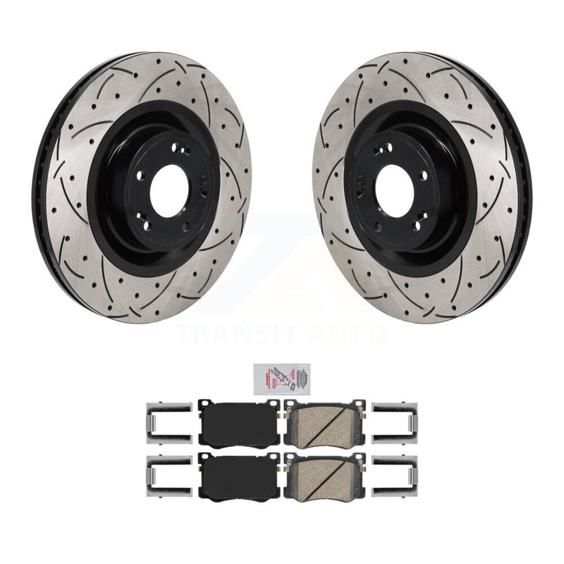 Transit Auto KDA-103007 Disc Brake Kit for 2015-2017 Genesis G80, Hyundai Genesis - Front product image