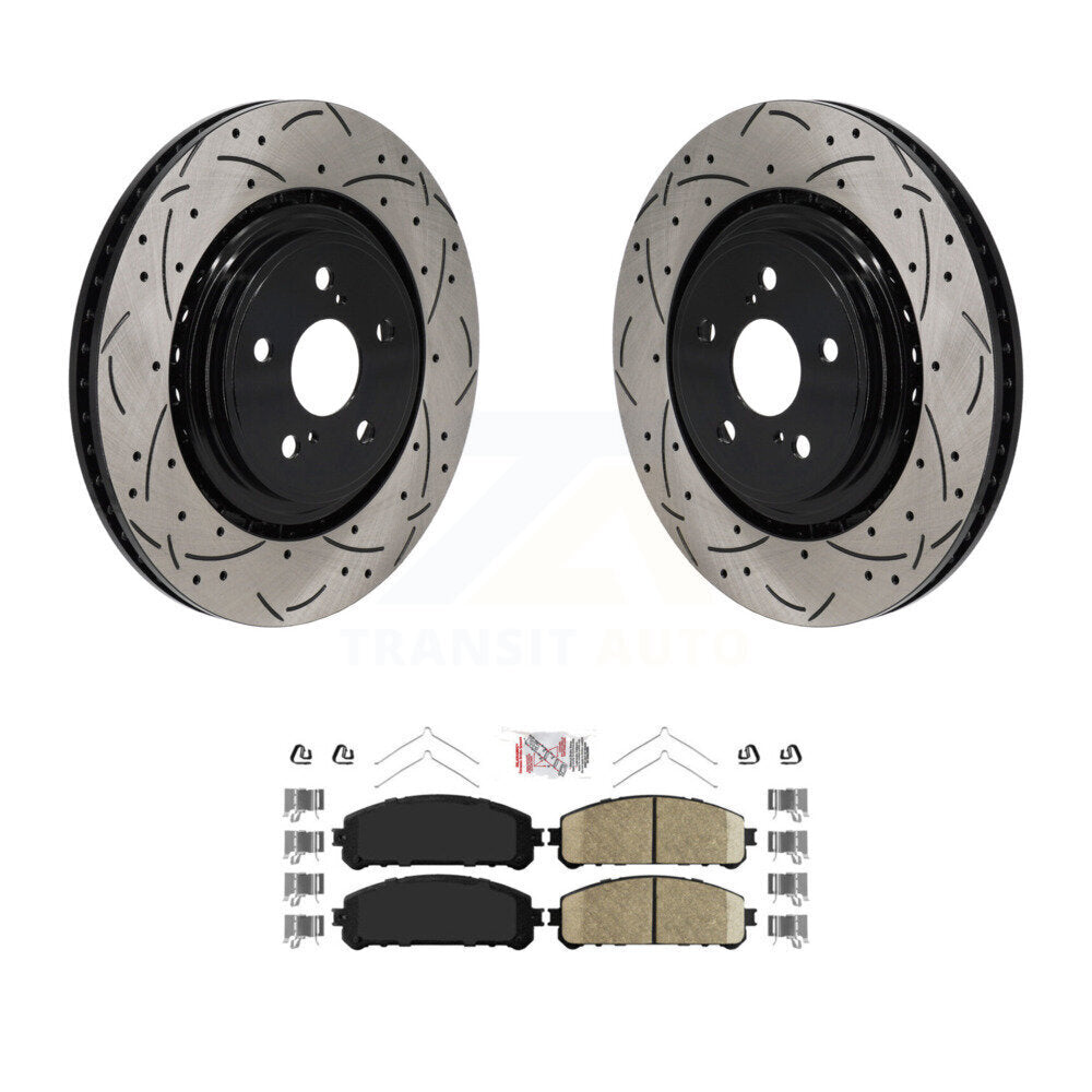 Transit Auto KDA-103011 Disc Brake Kit for 2020-2022 Toyota Highlander - Front product image